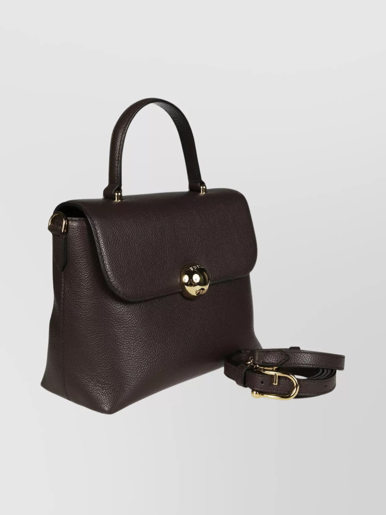 Furla Moonlight Textured Leather Shoulder Bag