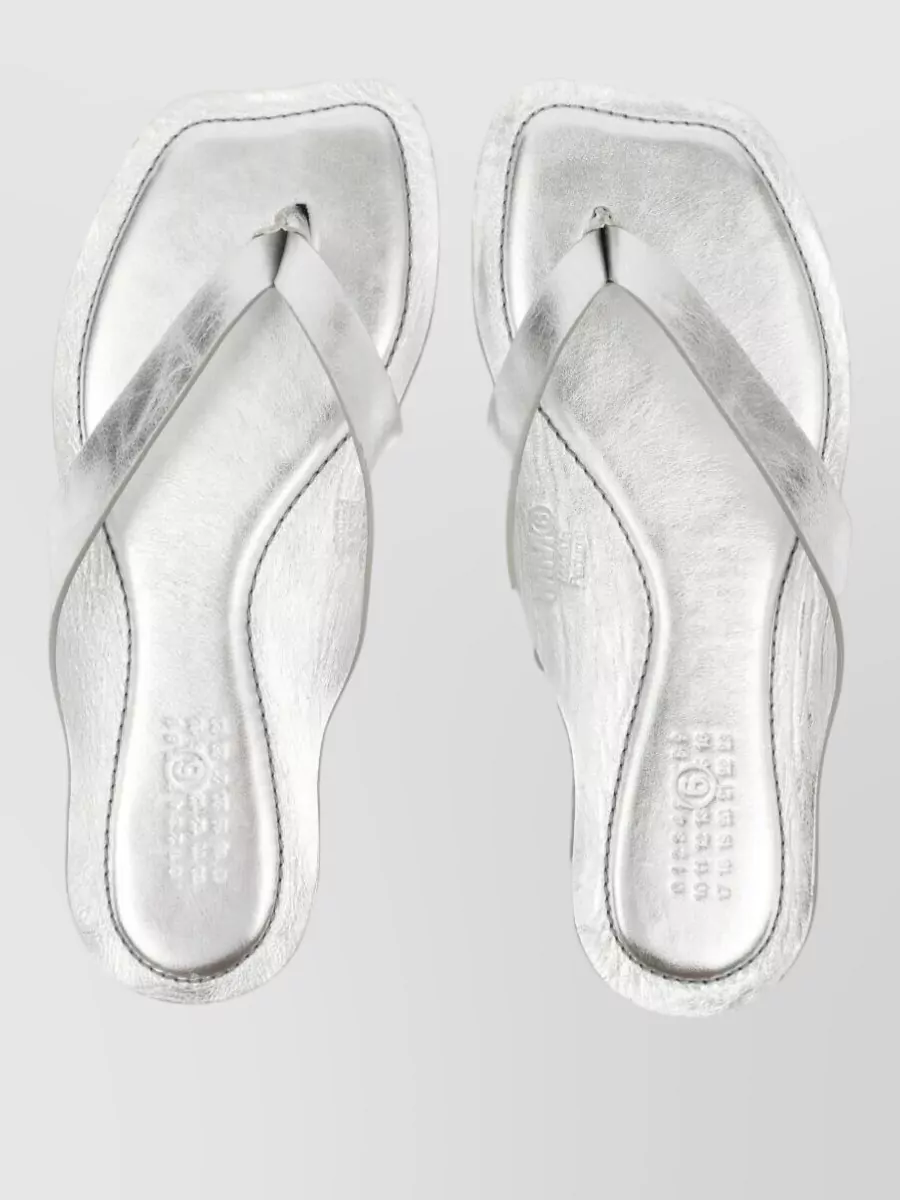Mm6 Maison Margiela Leather Sandals
