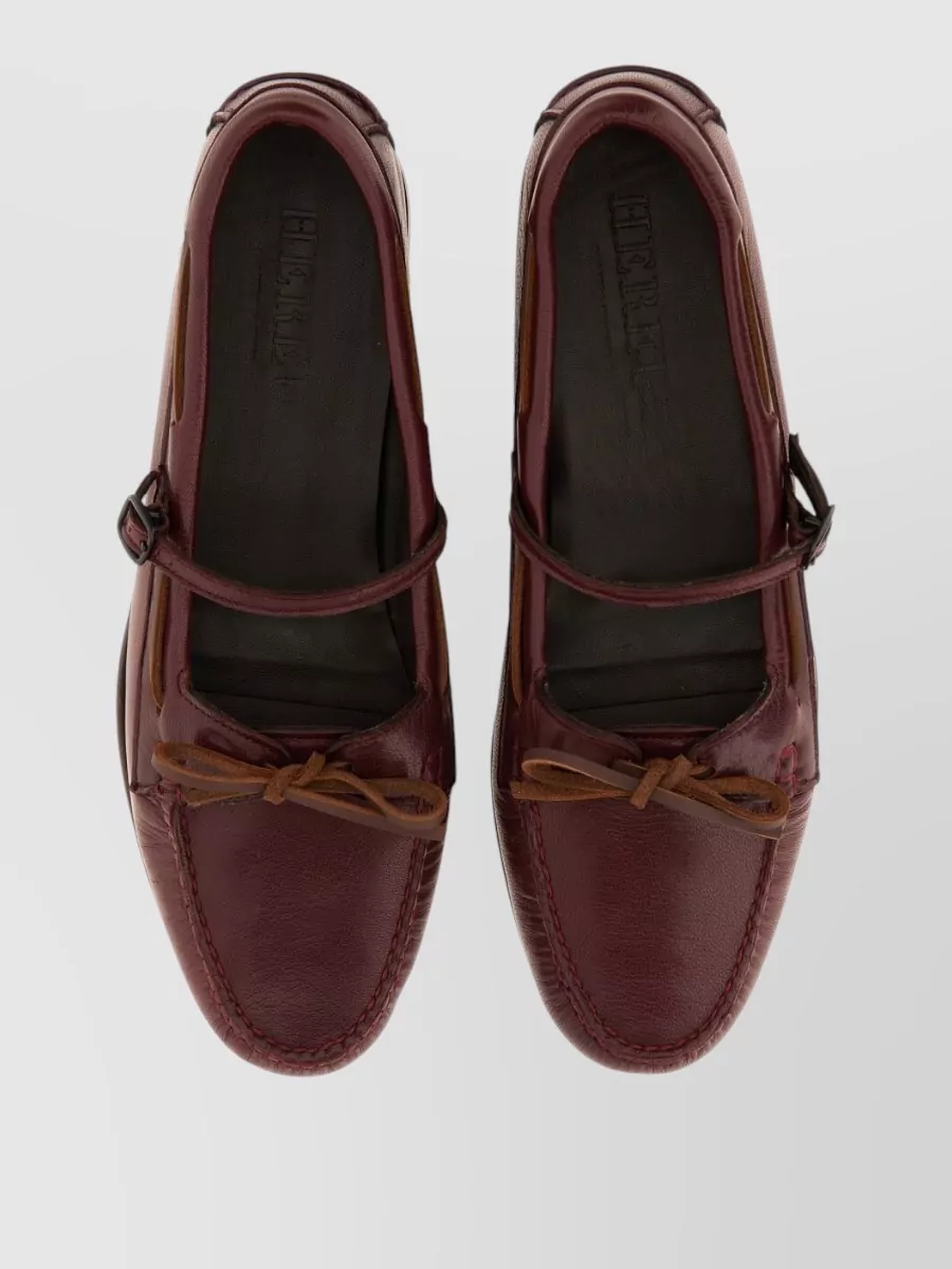 Hereu Leather Mary Jane Loafers