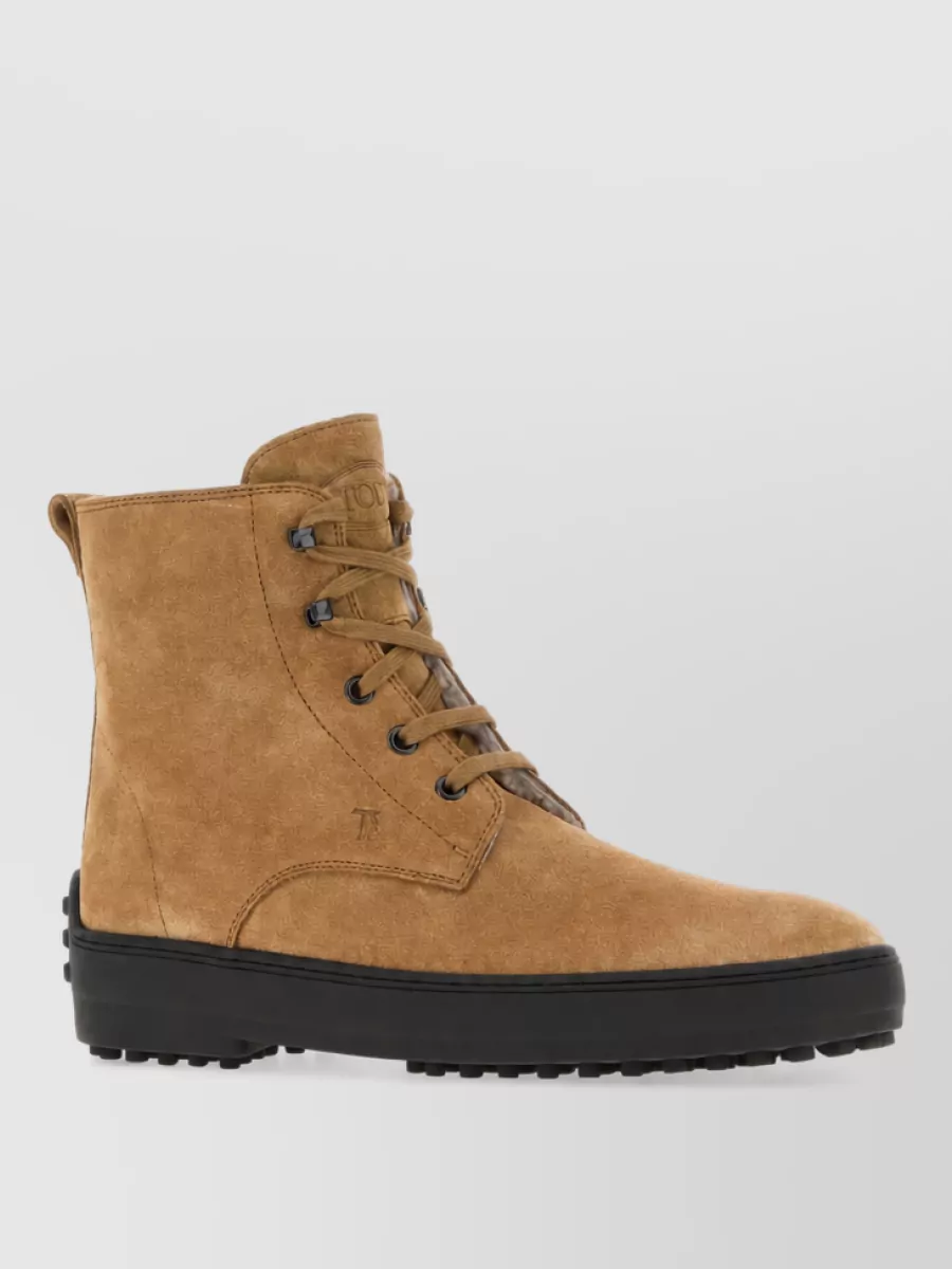 Tod's suede ankle boots
