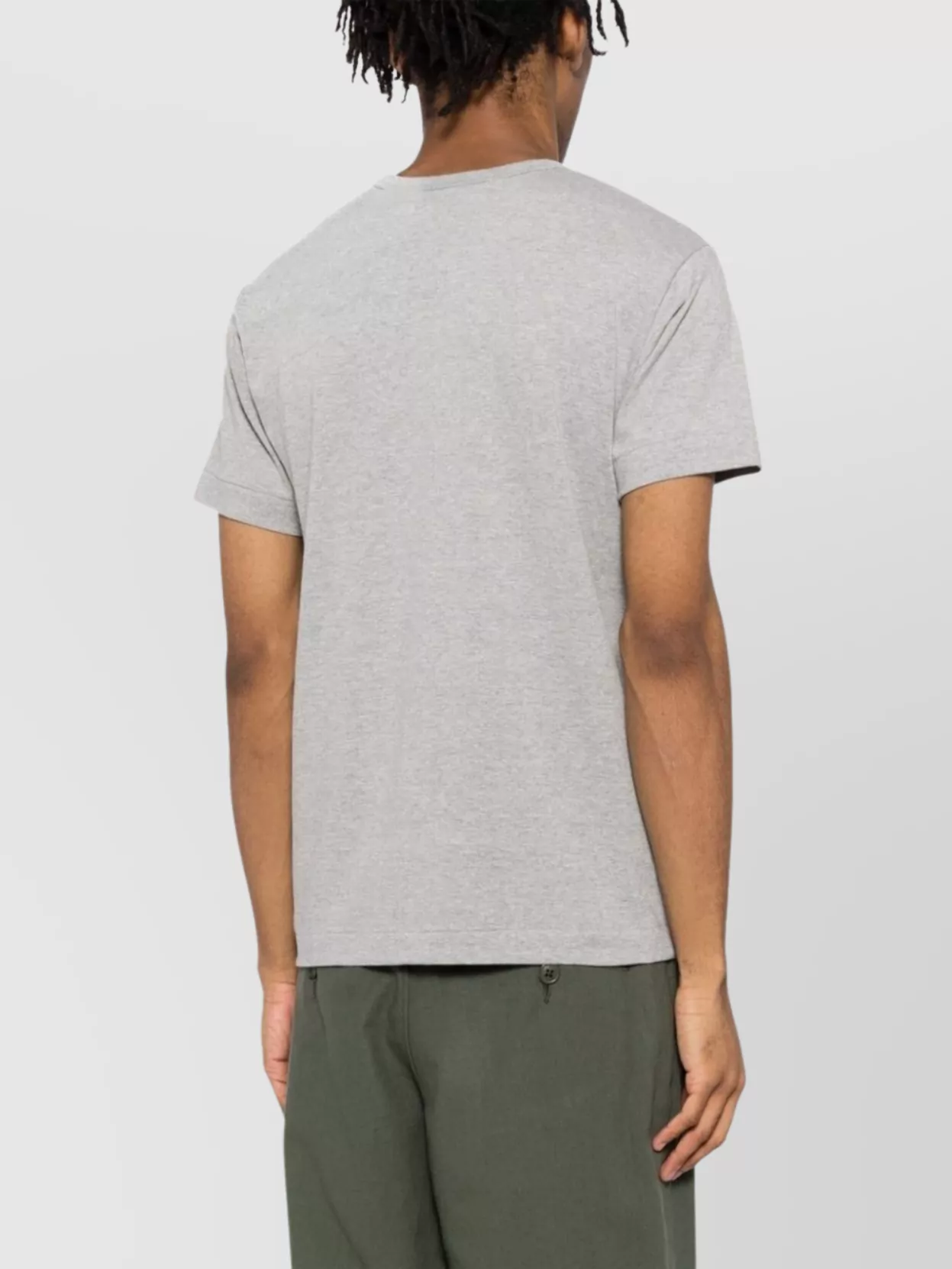 Comme Des Garçons Heart Logo Crew Neck T-Shirt