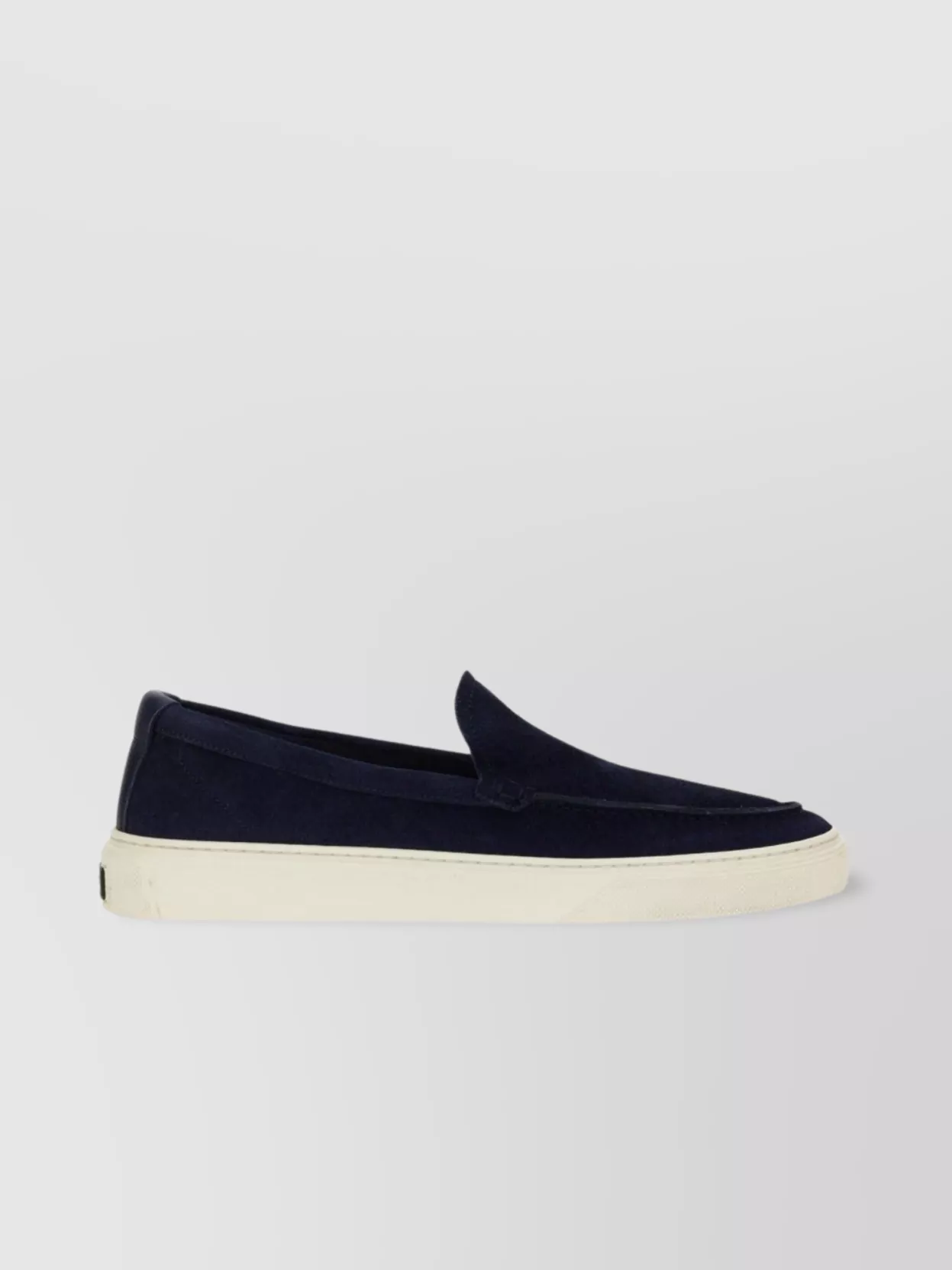 Woolrich Slip On Suede Loafers With Rubber Sole