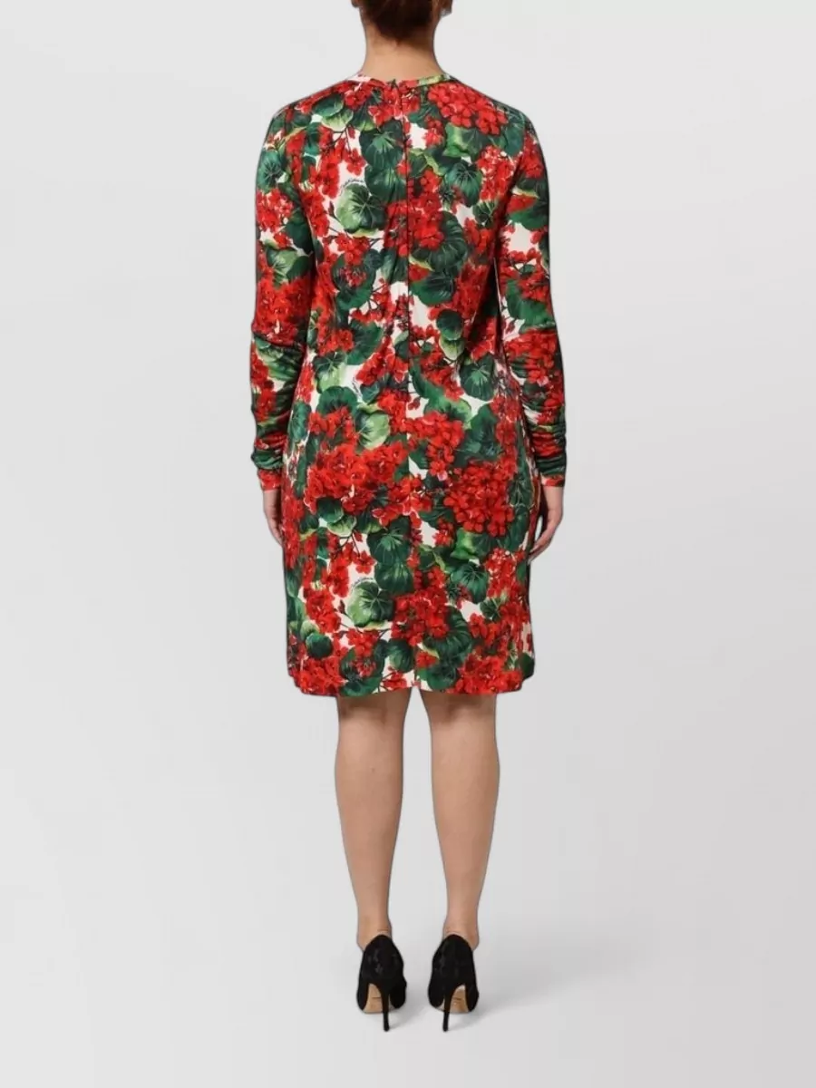 Dolce&Gabbana Floral Knee-Length Dress