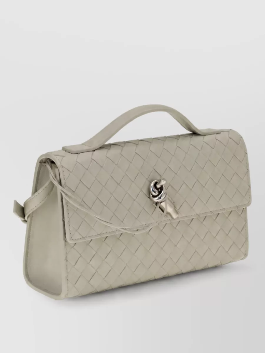 Bottega Veneta andiamo lamb leather shoulder bag