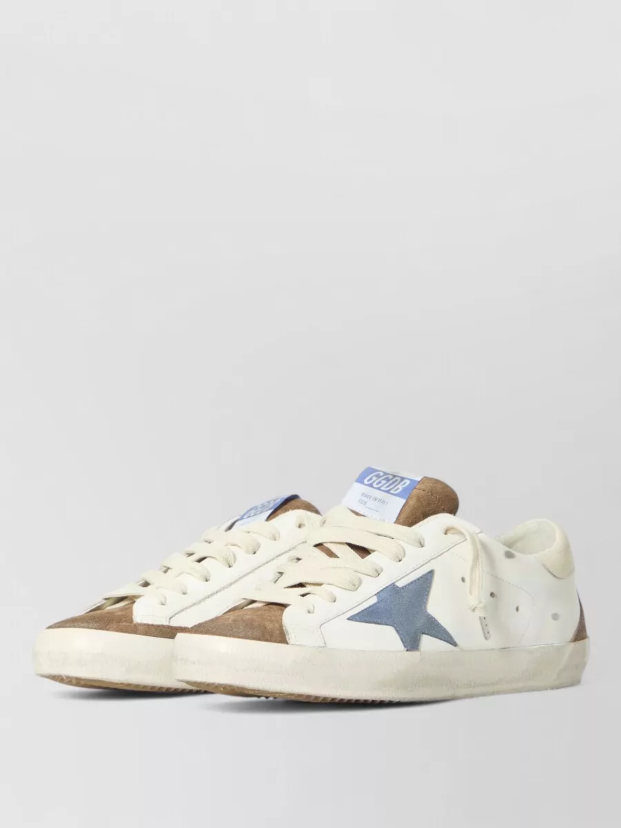 Golden Goose leather low-top sneakers