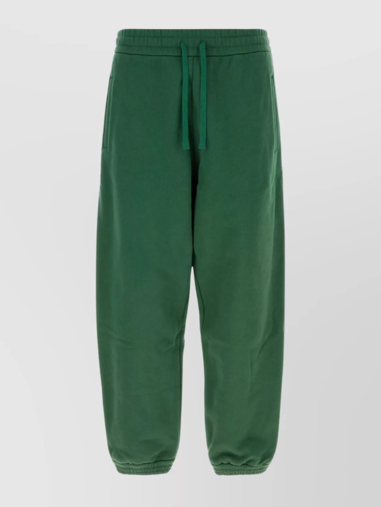 Shop Gucci Cotton Joggers With Branded Back Pocket
