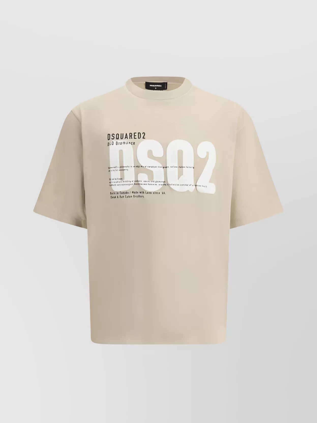 DSQUARED2 GRAPHIC LOGO MAXI PRINT T-SHIRT