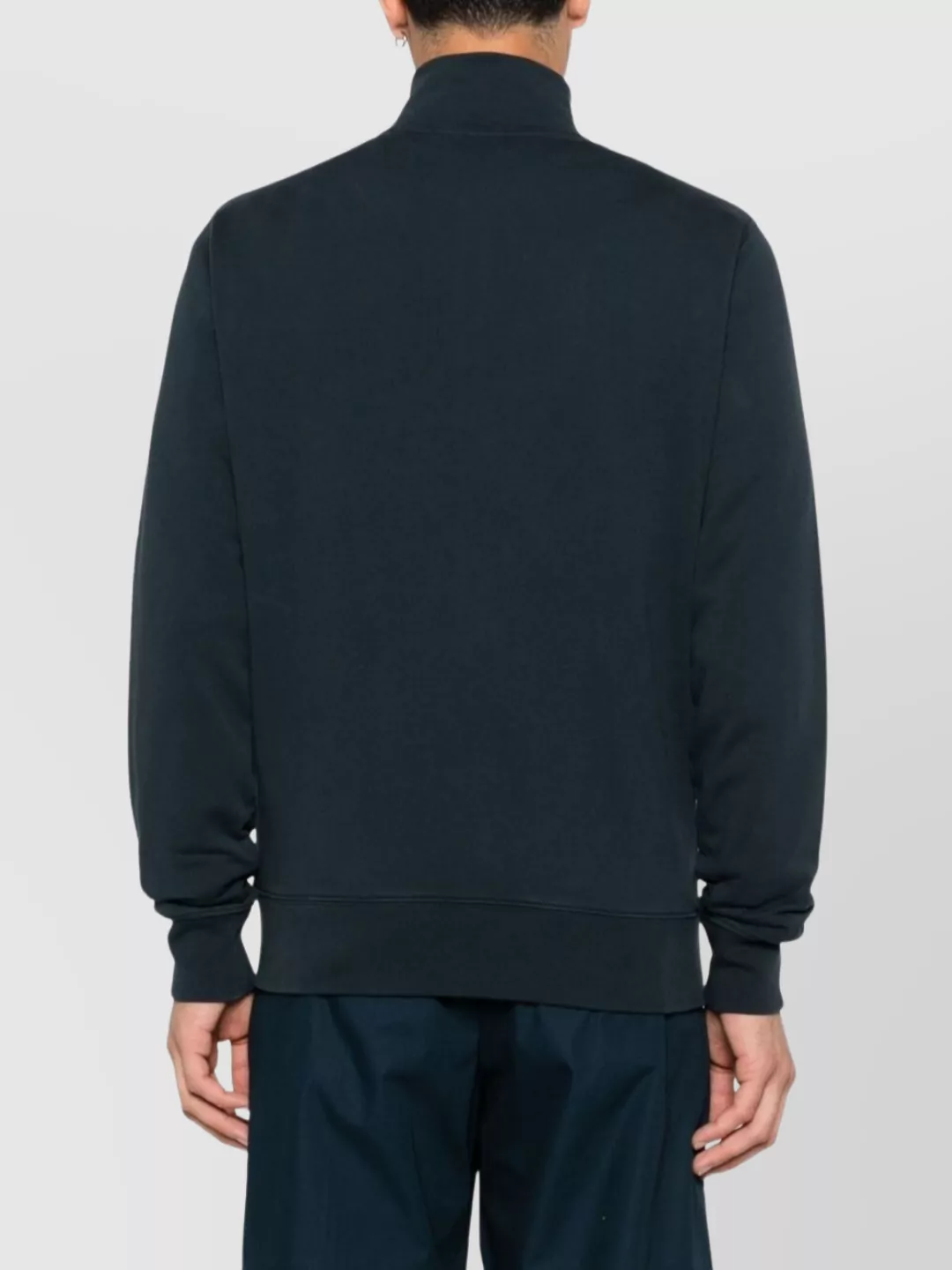 Maison Kitsuné Cotton Sweatshirt With Fox Head Zip