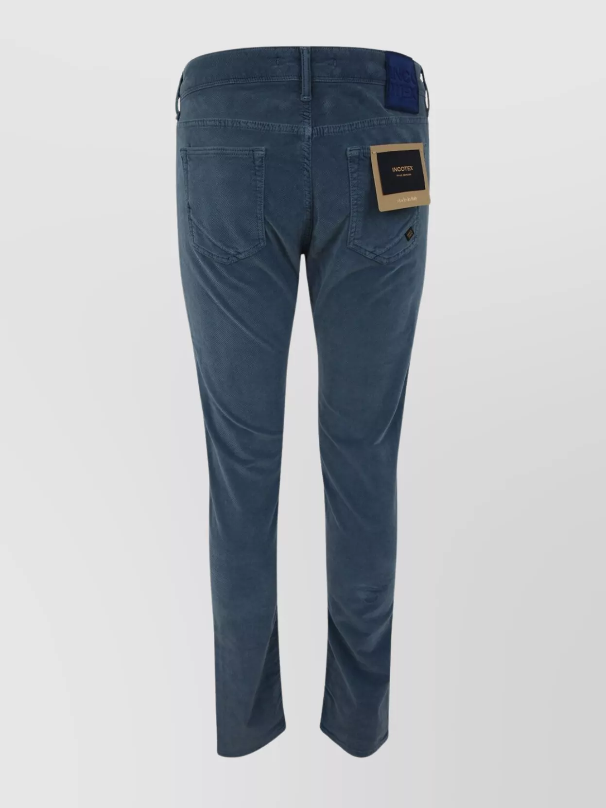 Incotex 5 Pockets Ppt Straight Vintage In Blue