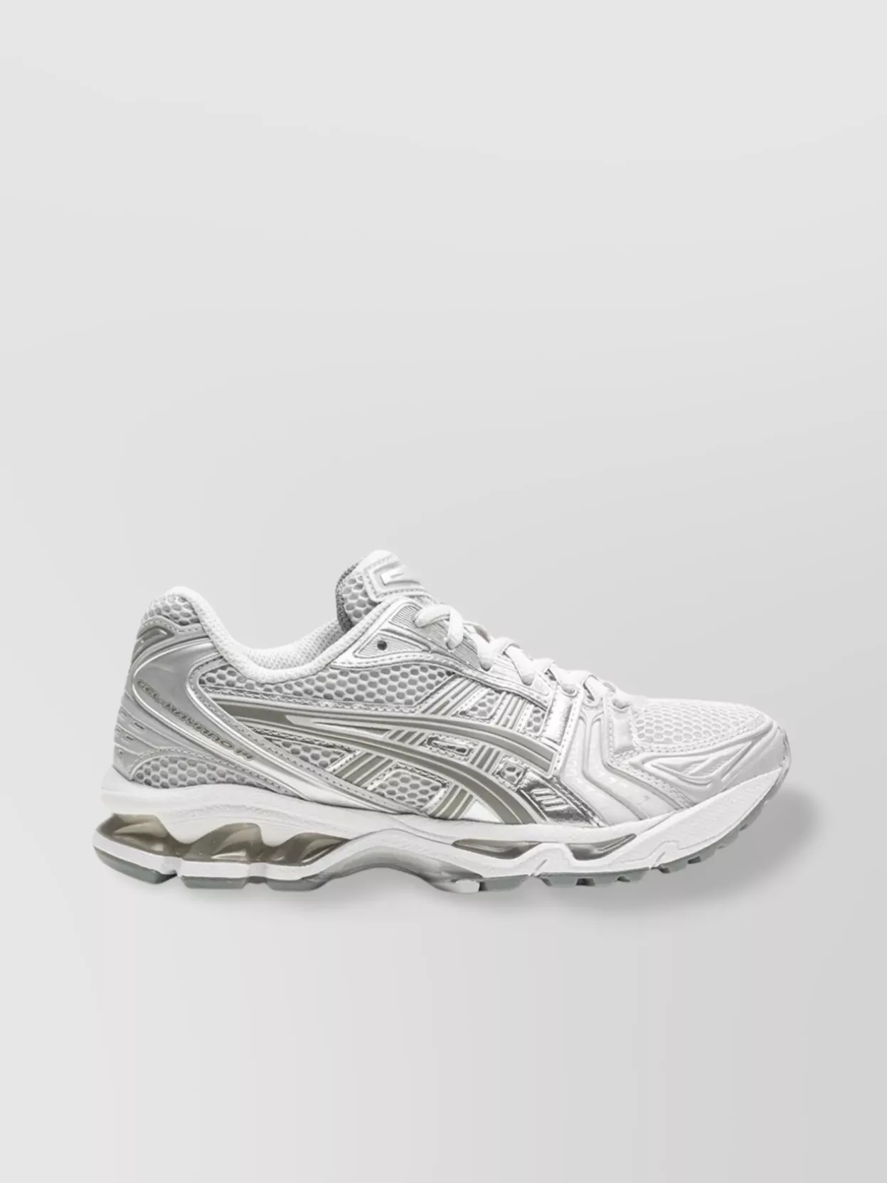 Asics Leather Sneakers Mesh Panels
