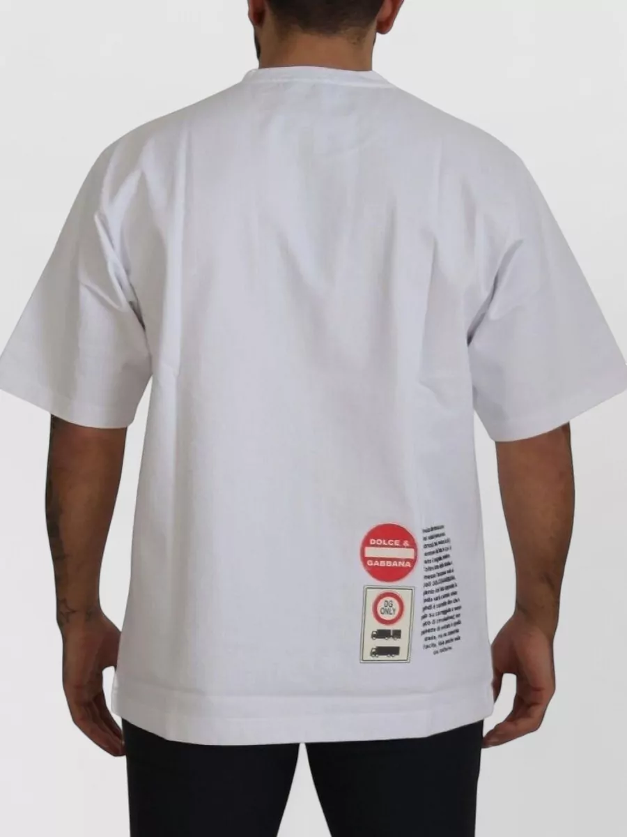 Dolce&Gabbana Cotton Crewneck Short-Sleeve T-Shirt