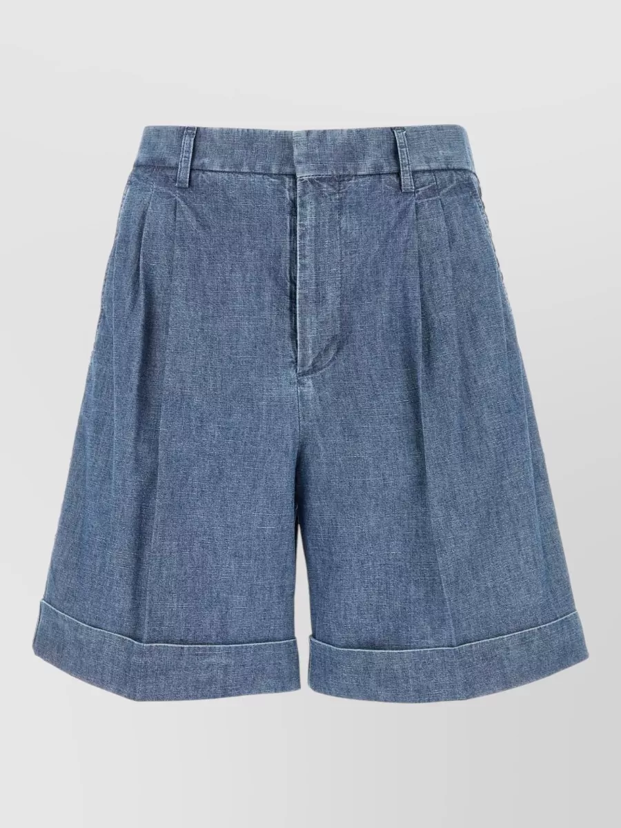 Valentino Garavani denim bermuda shorts