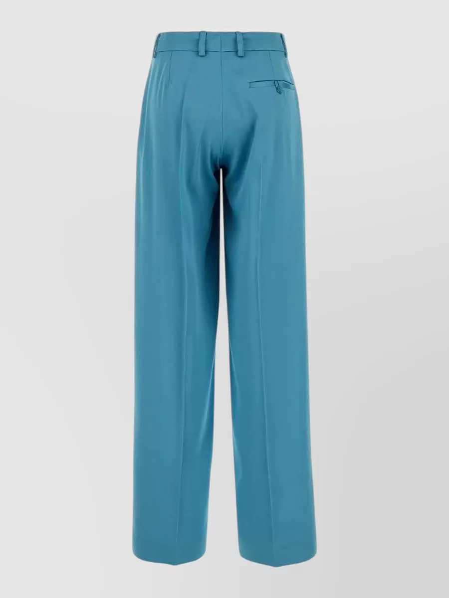 Stella Mccartney Satin Wide-Leg Trousers