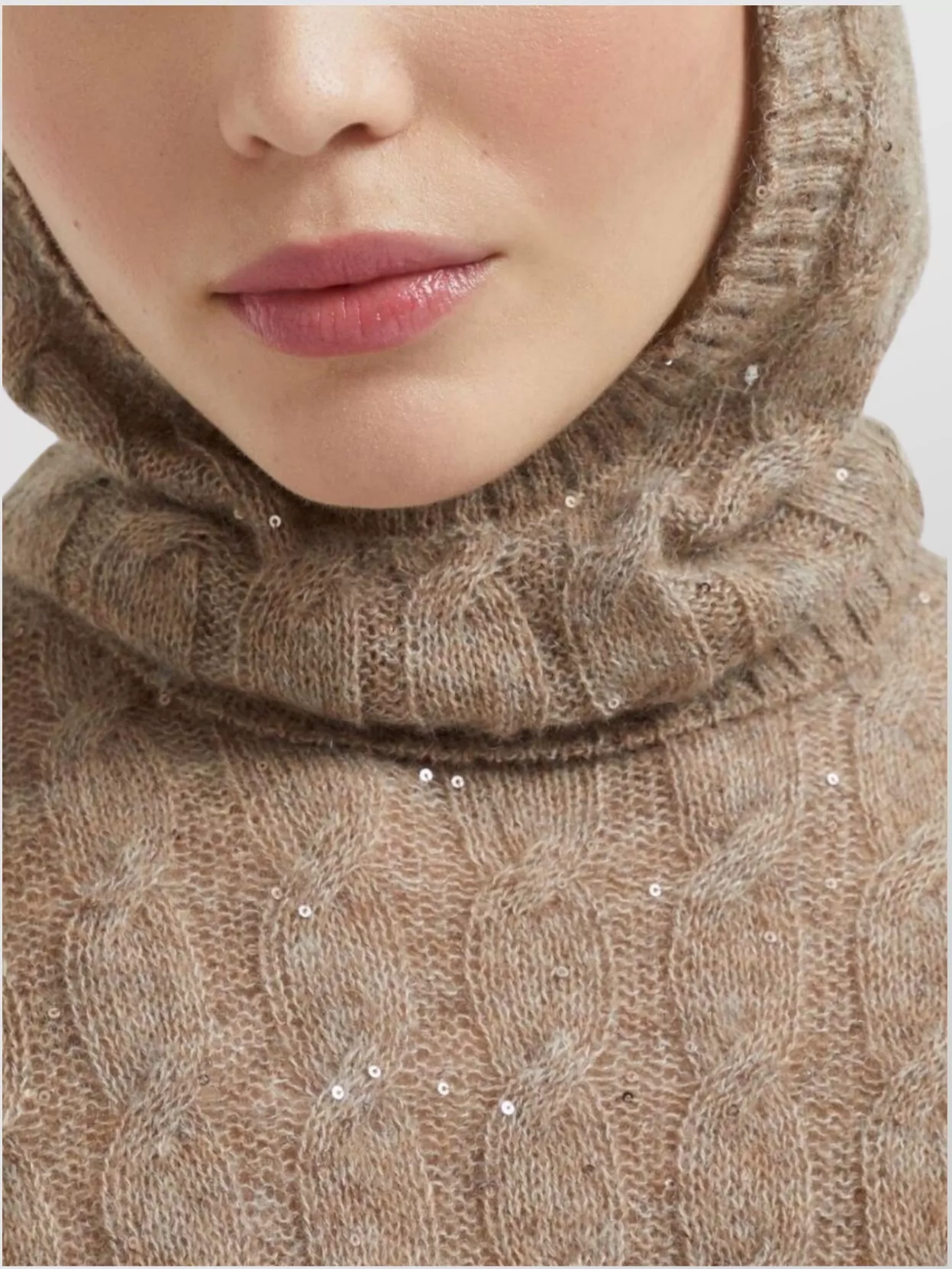 Brunello Cucinelli Wool Cable Knit Jumper