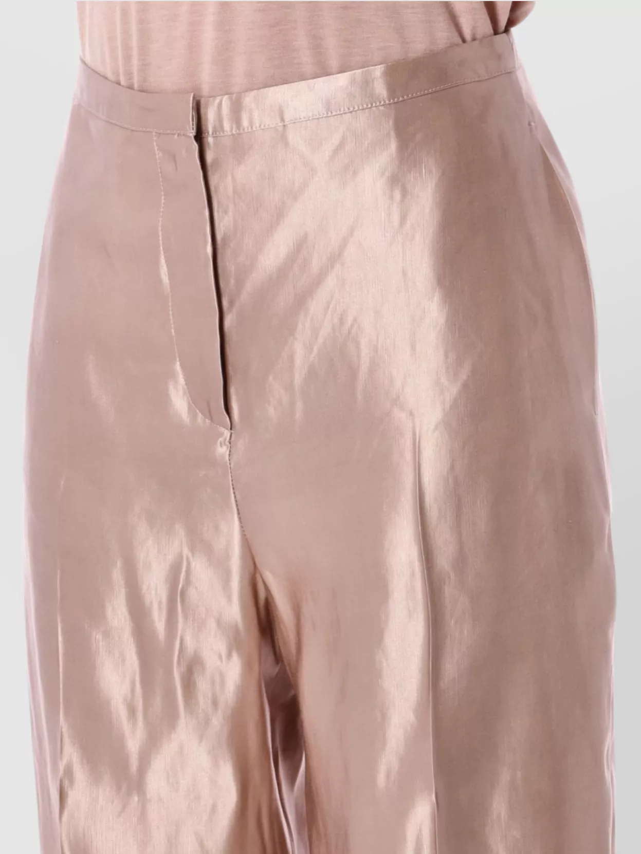 Loulou Studio Silk Linen High Waist Wide Leg Pant