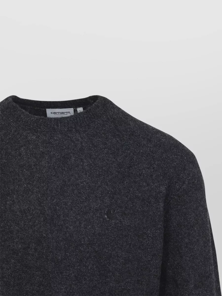 Carhartt Wip Textured Knit Crew Neck Jumper