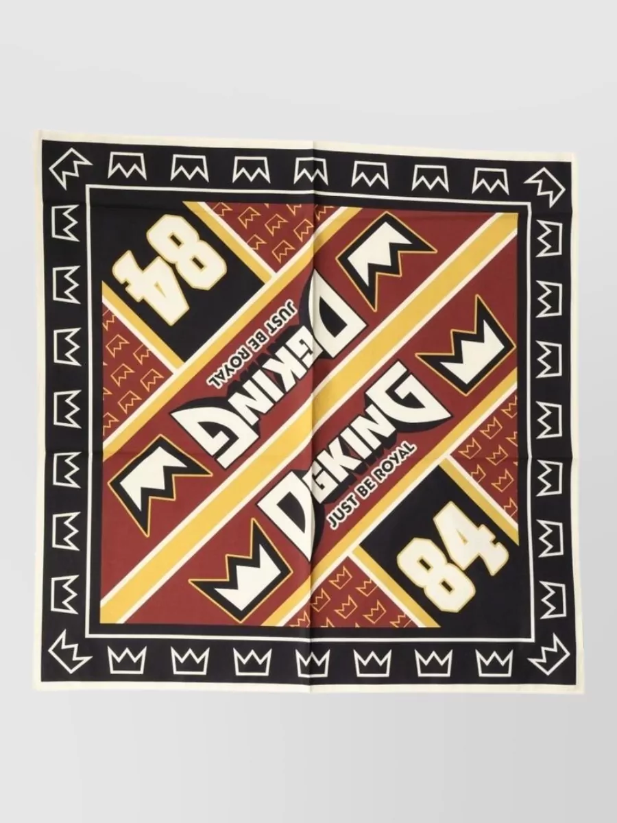 Dolce&Gabbana cotton square scarf