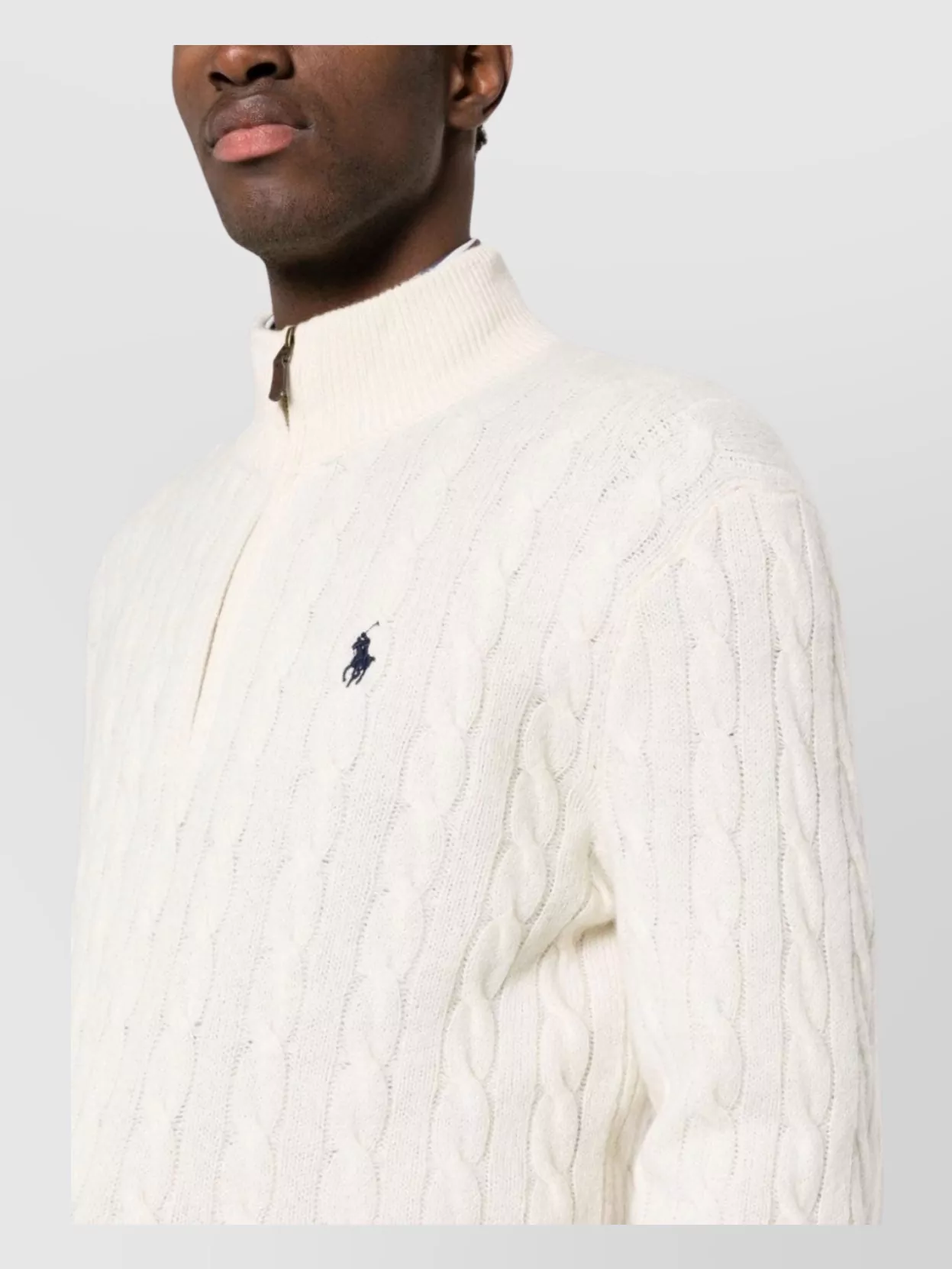 Polo Ralph Lauren Cable-Knit Cashmere Wool Sweater