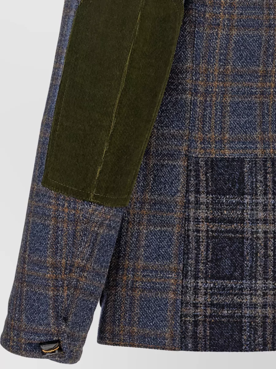 Junya Watanabe Wool Jewel Button Single Breasted Coat
