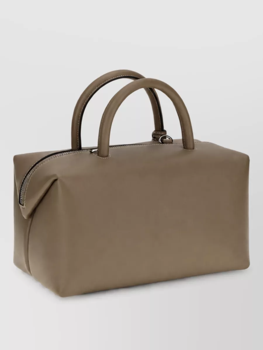 Max Mara Calf Leather Tote Bag