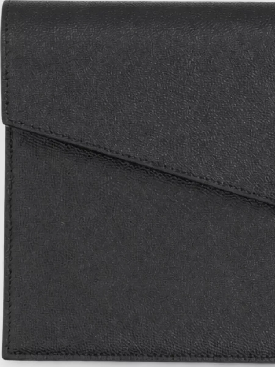 Saint Laurent calf leather clutch bag
