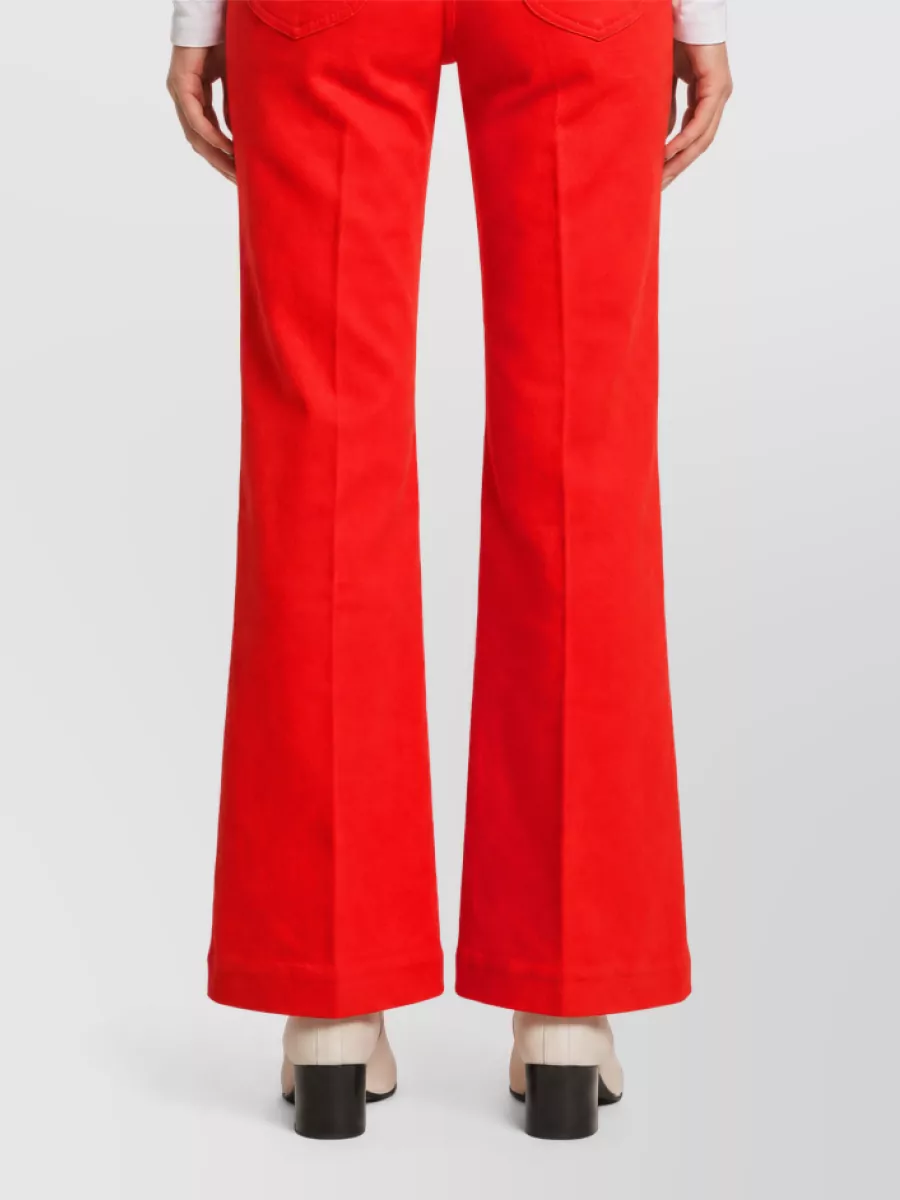 Celine Mid-Rise Flared Denim Jeans