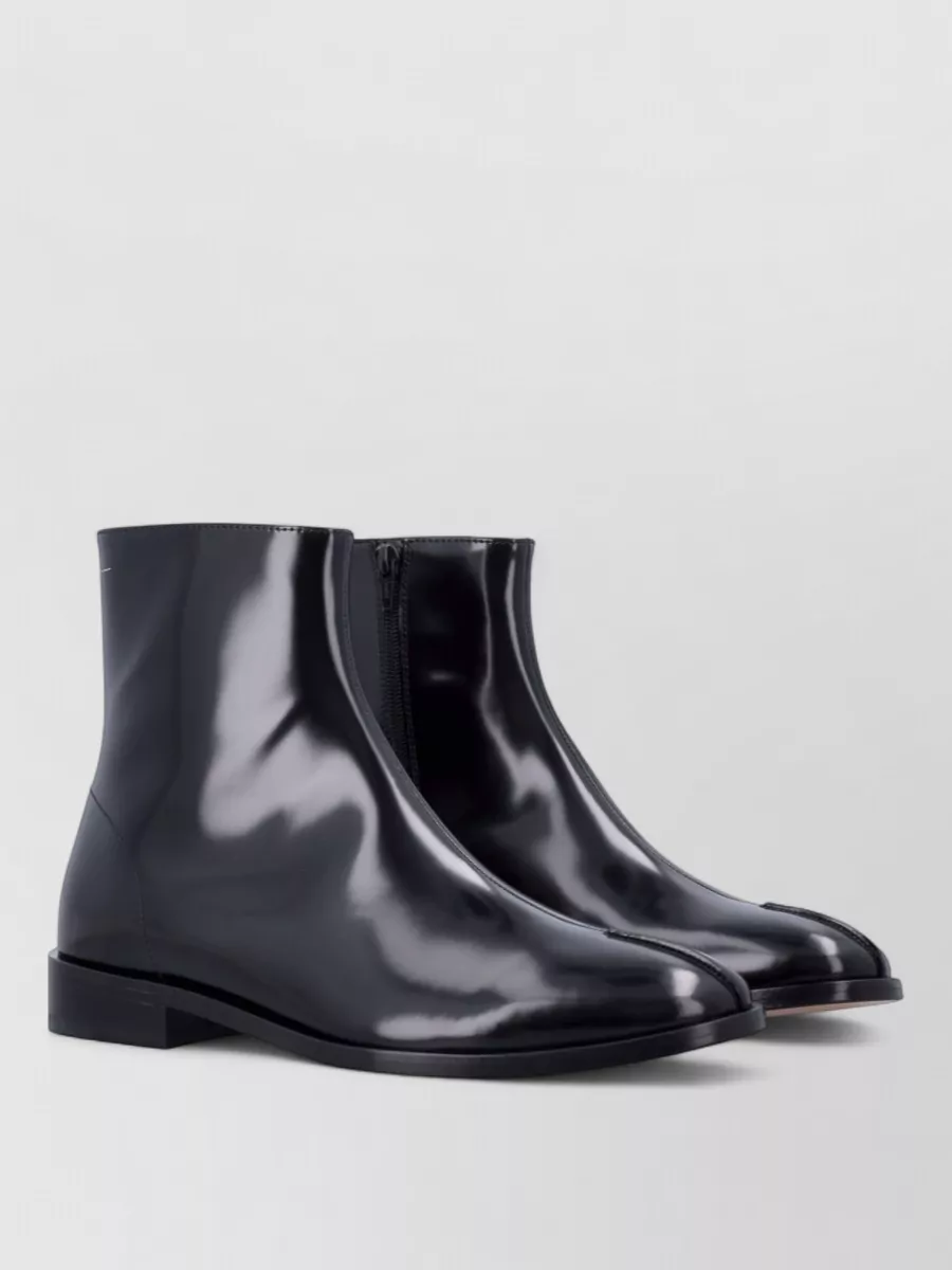 Mm6 Maison Margiela leather ankle boots