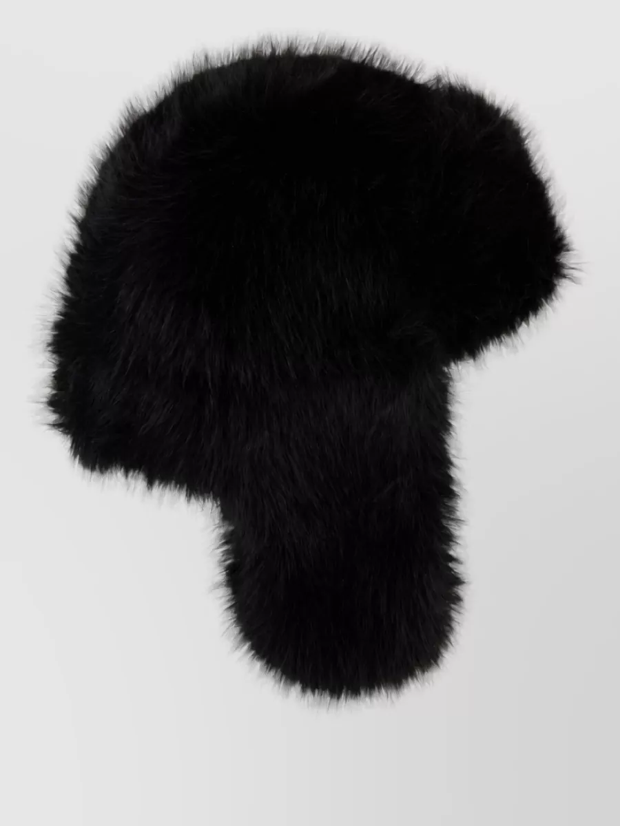 Stella Mccartney faux fur aviator hat