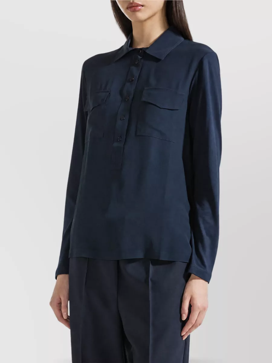 Seventy Venezia Long-Sleeve Polo Shirt