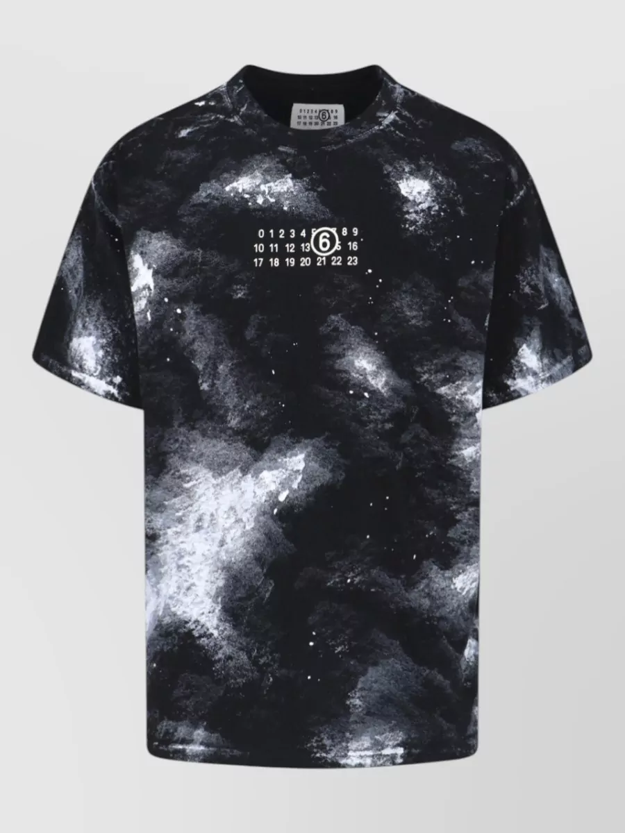 Mm6 Maison Margiela Graphic Cotton T-Shirt