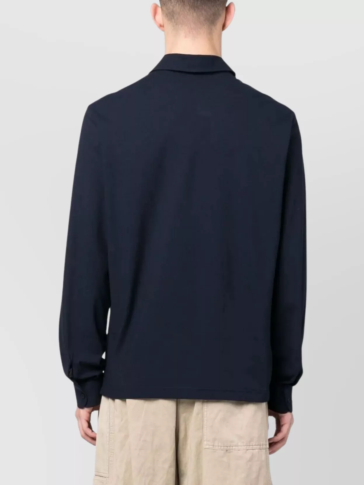 Herno Men's Lightweight Long Sleeve Cuffed Shirt