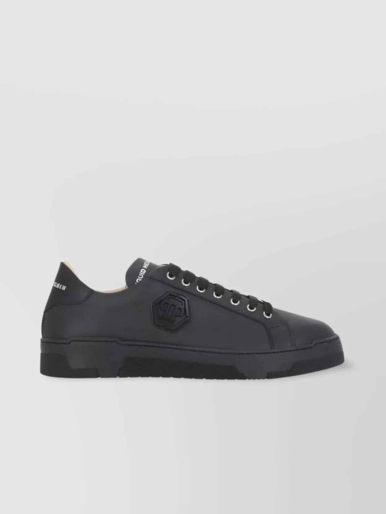 Philipp Plein Leather Low Top Sneakers