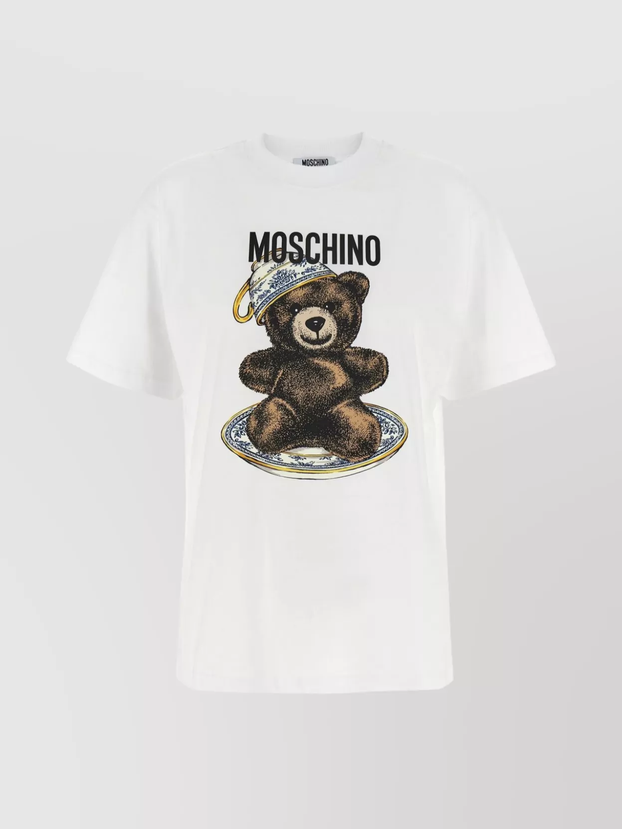 Moschino Crew neck short sleeves graphic print t-shirt | The
