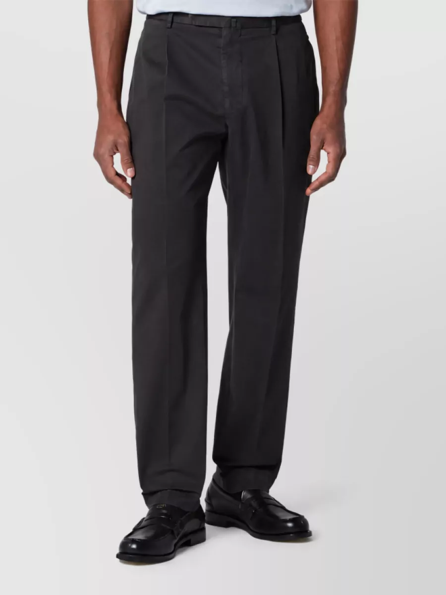 Santaniello cotton tailored trousers