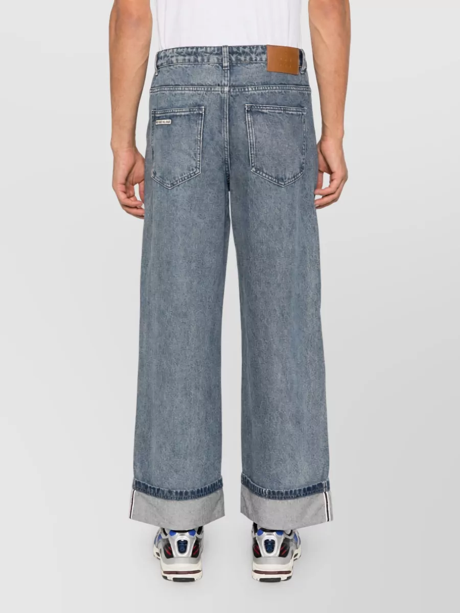 Adidas Denim Straight-Leg Jeans