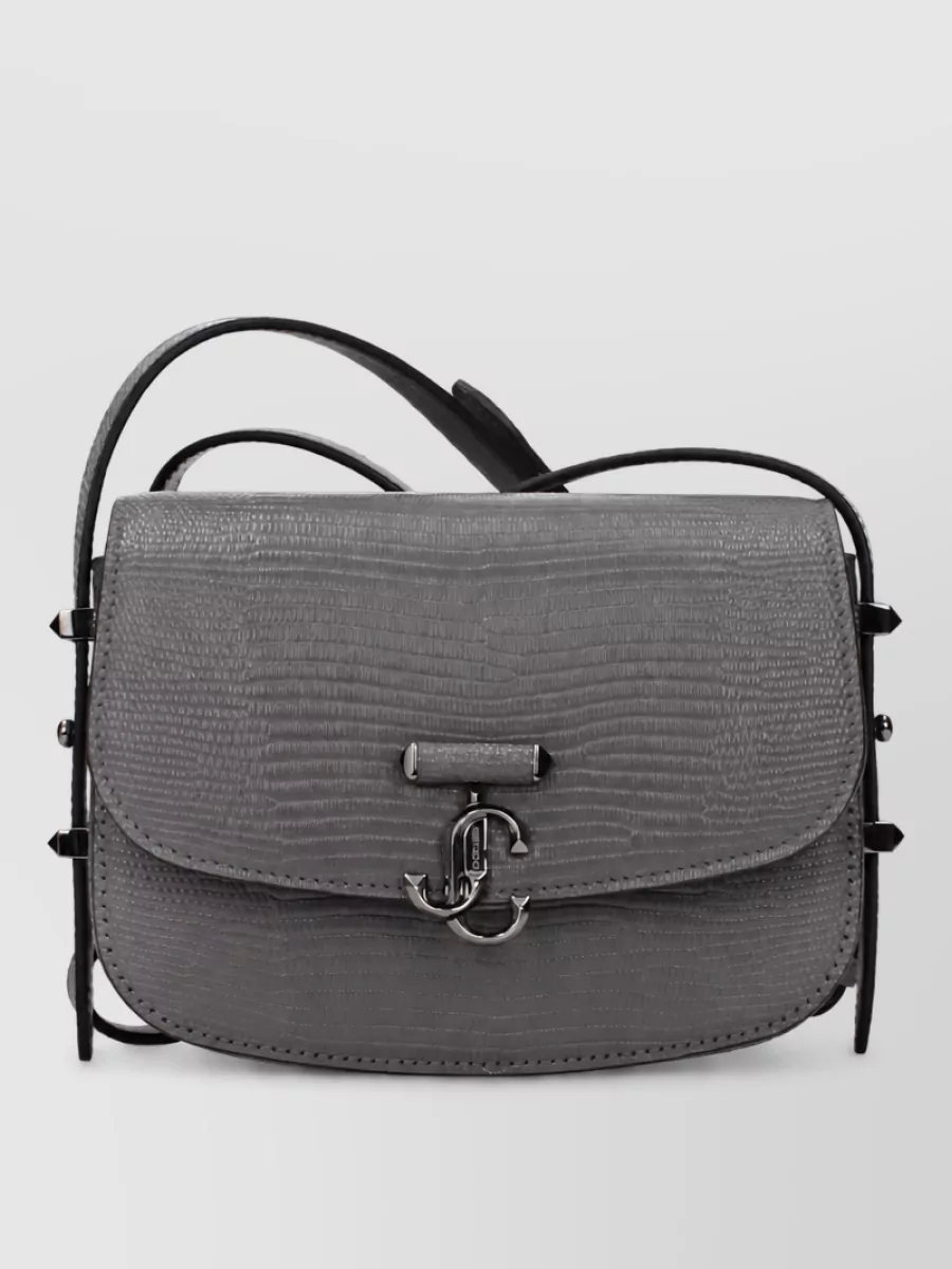 Jimmy Choo leather cross-body bag