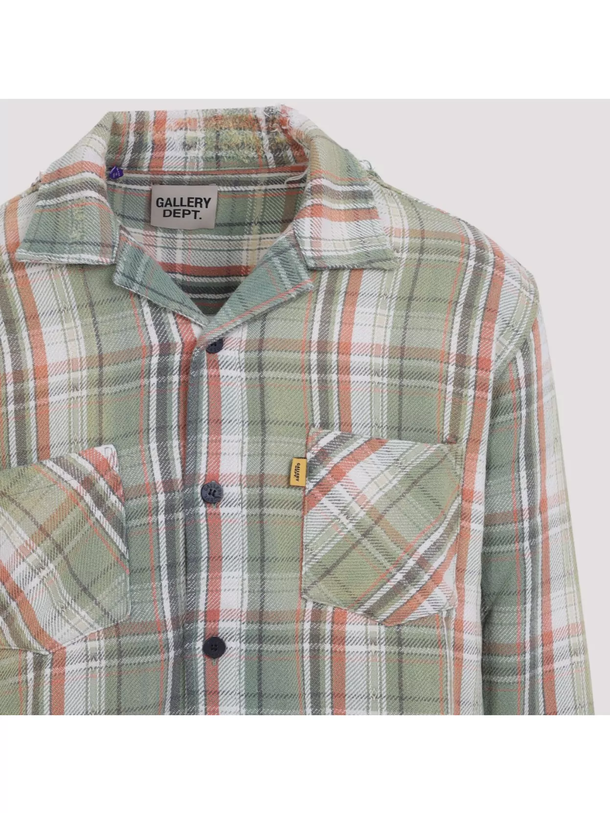 Gallery Dept. Flannel Shirt With Long Sleeves And Pockets