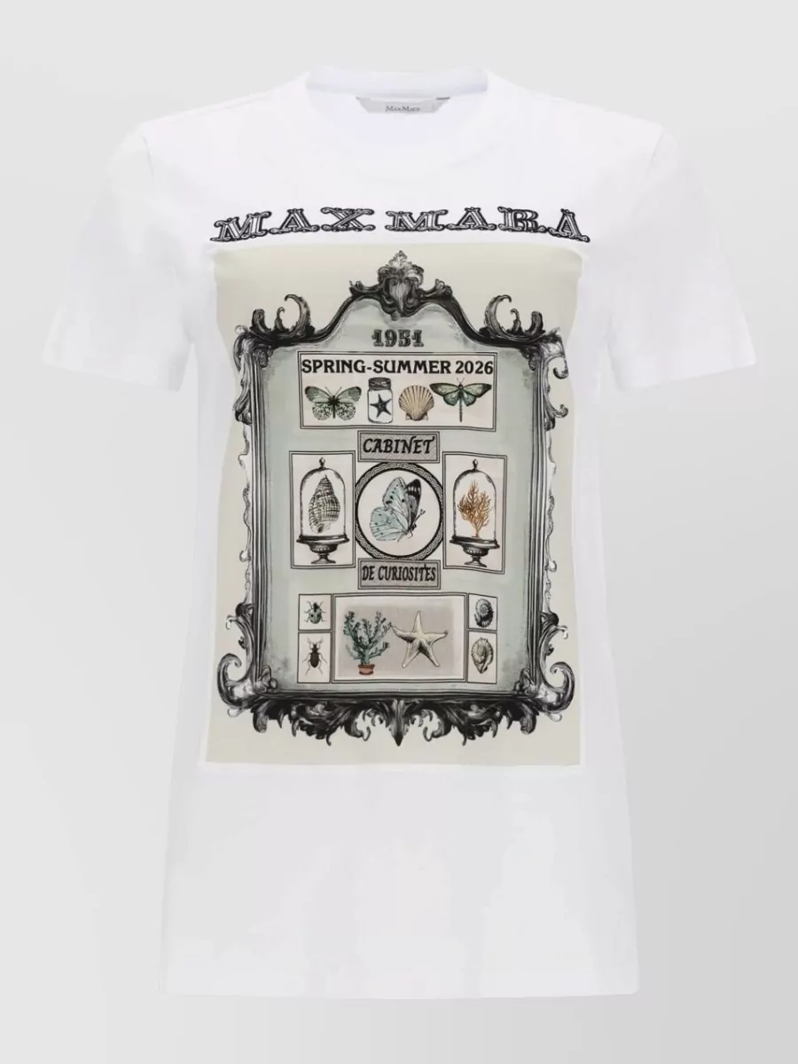 Max Mara printed cotton t-shirt