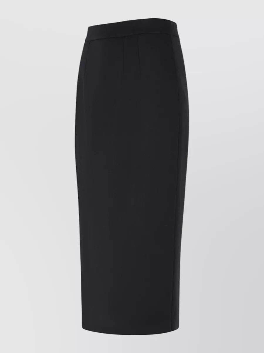 Dolce&Gabbana Wool High-Rise Midi Pencil Skirt