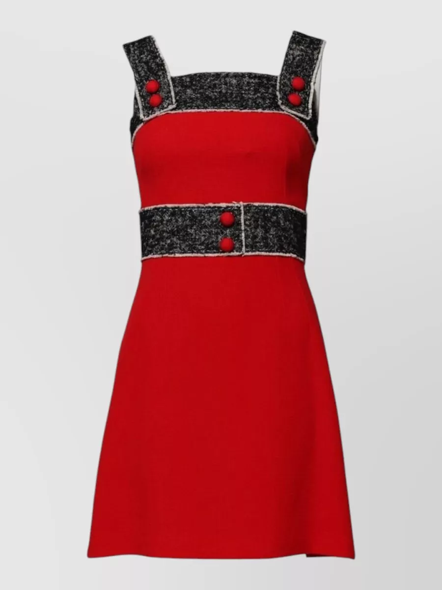 Dolce&Gabbana sleeveless flared mini dress