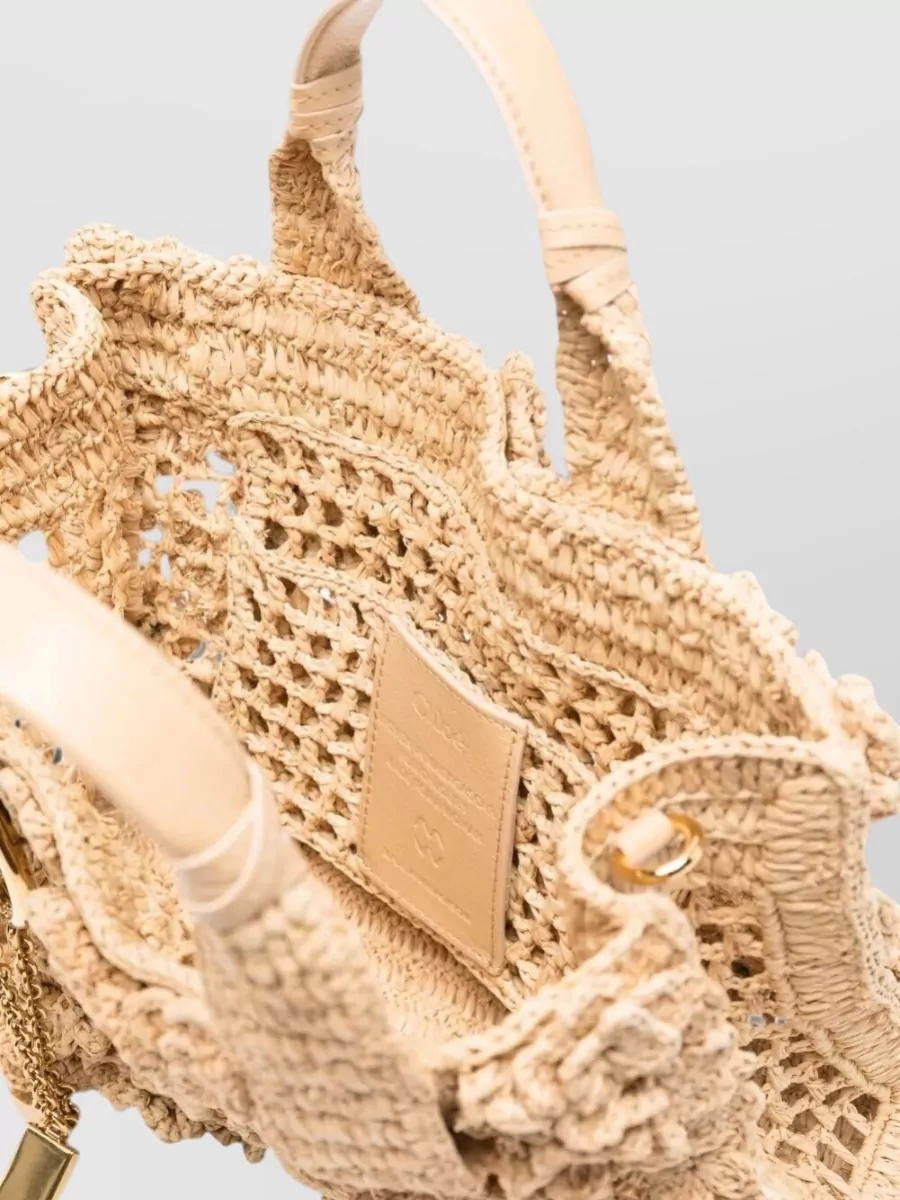 Chloé Raffia Shoulder Bag