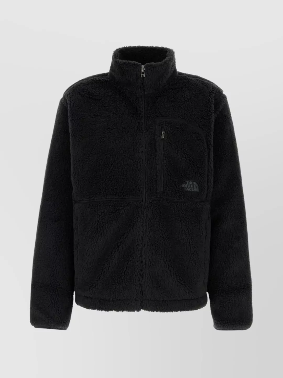 The North Face Extreme Fleece Jacket High Collar In Black