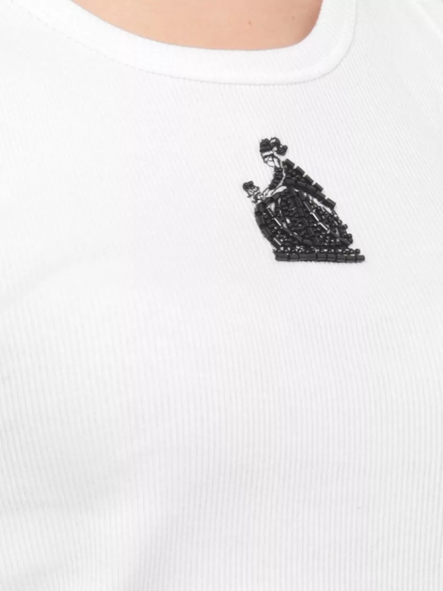 Lanvin Sleeveless Cotton Tank Top