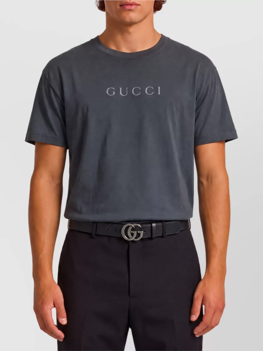 Gucci Cotton Printed Regular-Fit Short-Sleeve T-Shirt