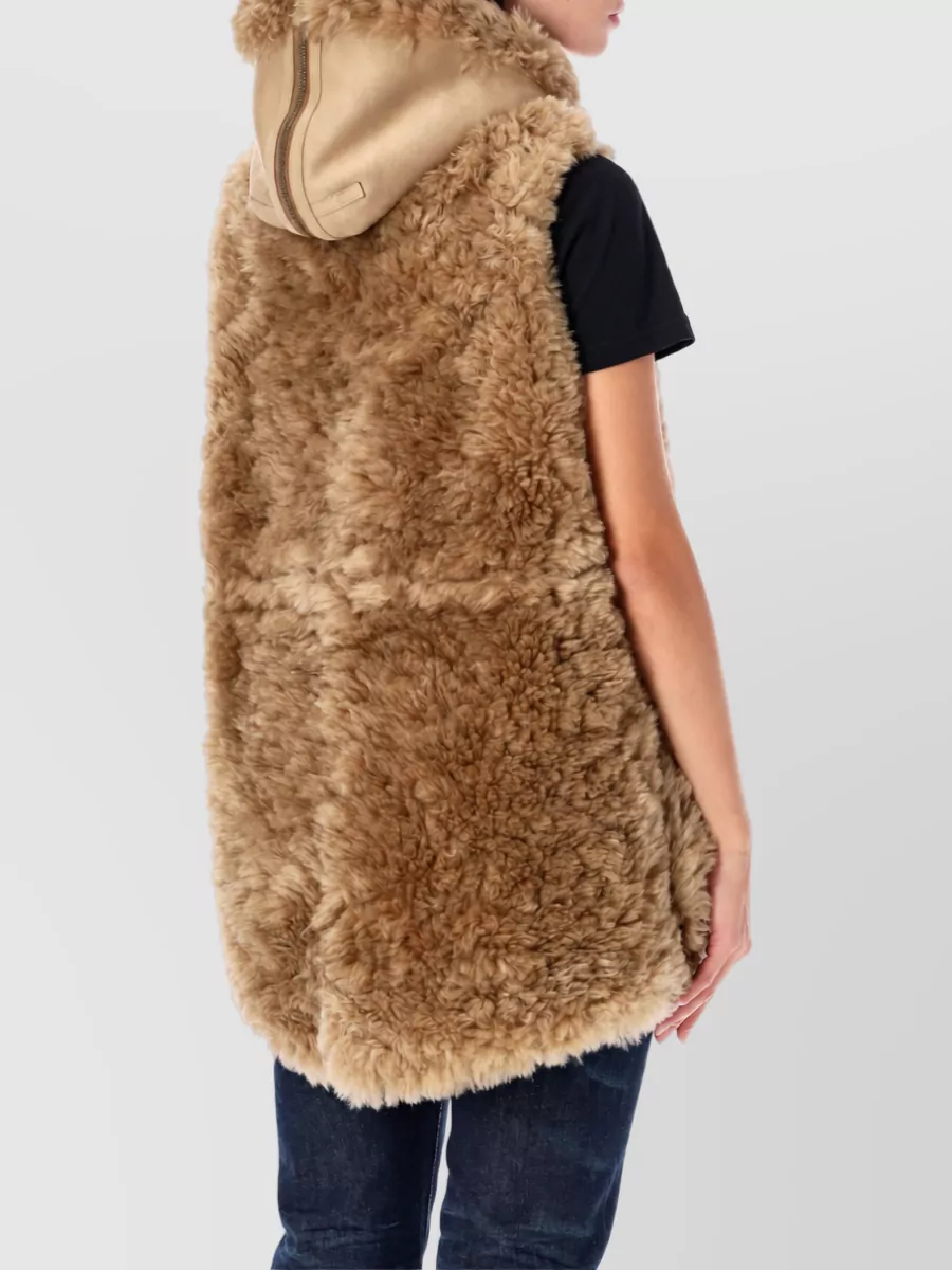Urbancode Faux Fur Hooded Vest