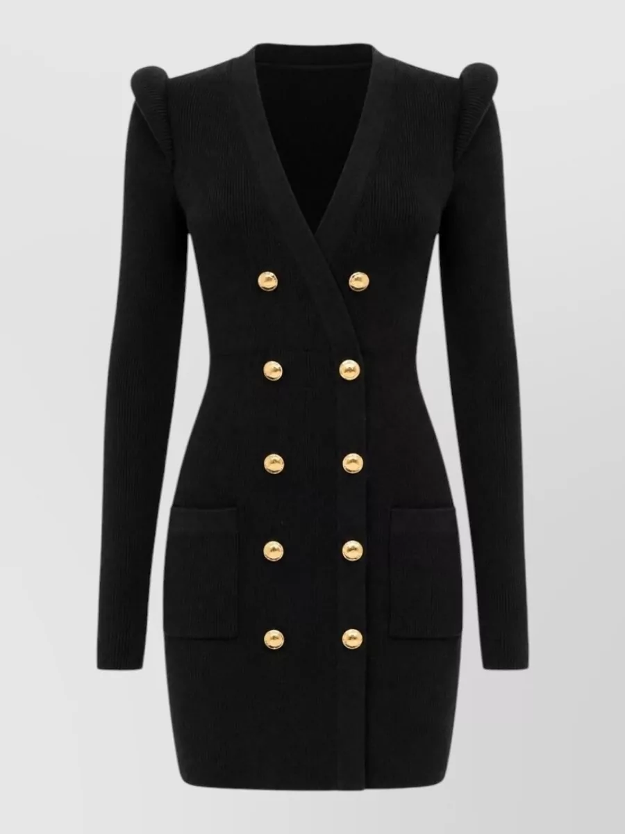 Elisabetta Franchi Knee-length knitted dress