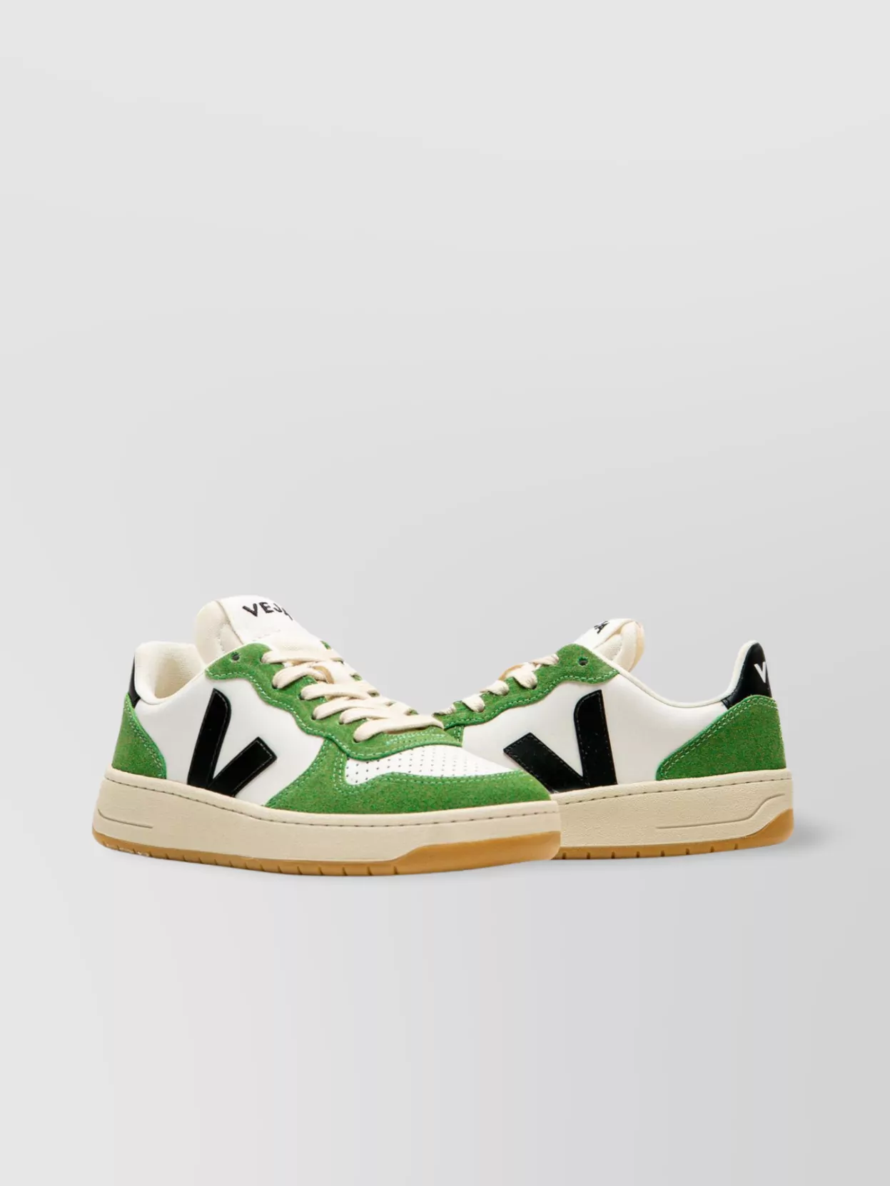 Veja Leather Sneakers Contrast Stitching