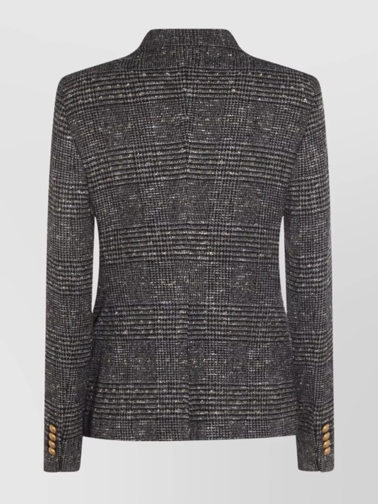 Tagliatore Structured Double-breasted Blazer Button Detailing In Gray