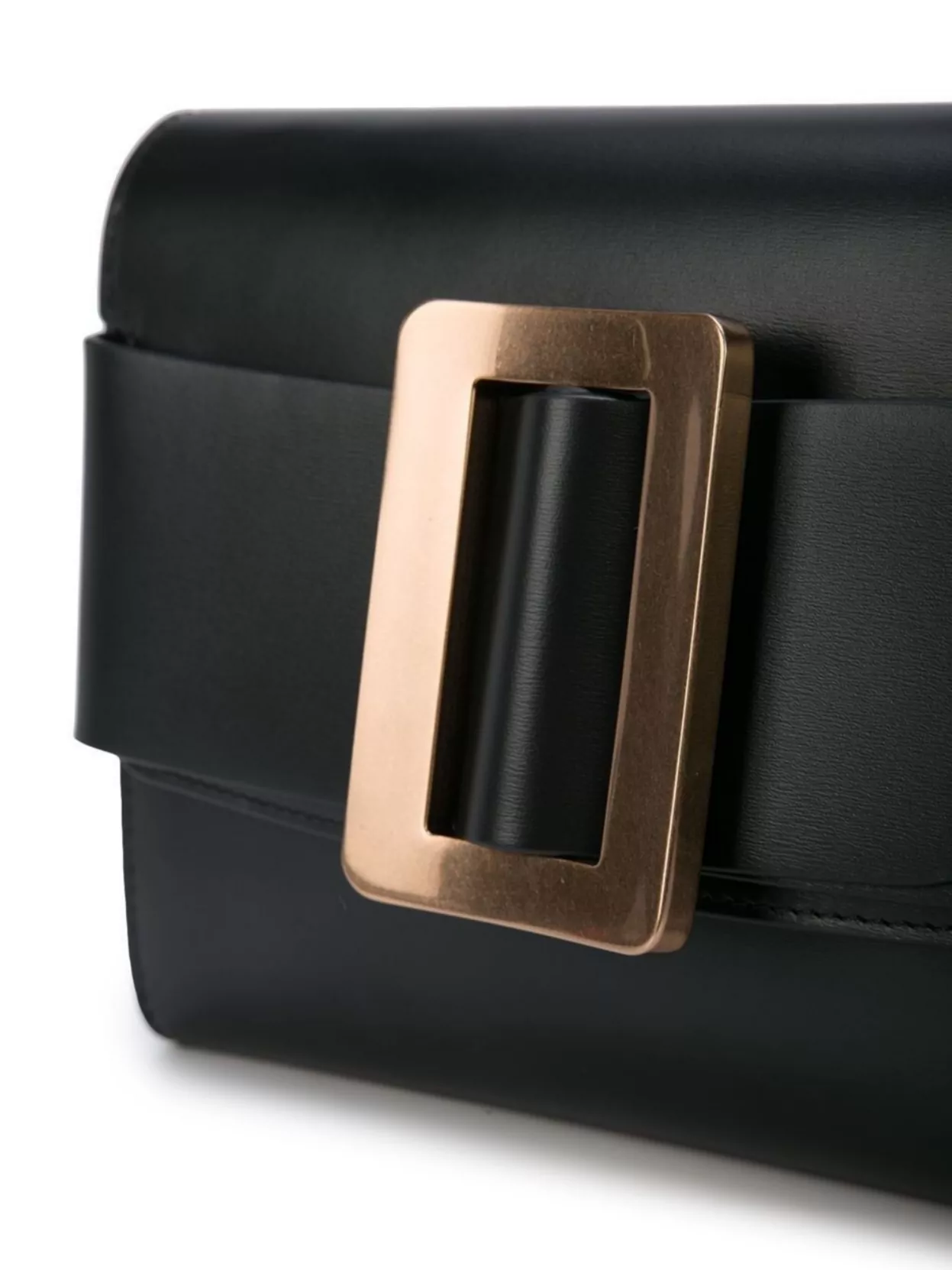 Boyy Buckle Travel Case Leather Crossbody Bag