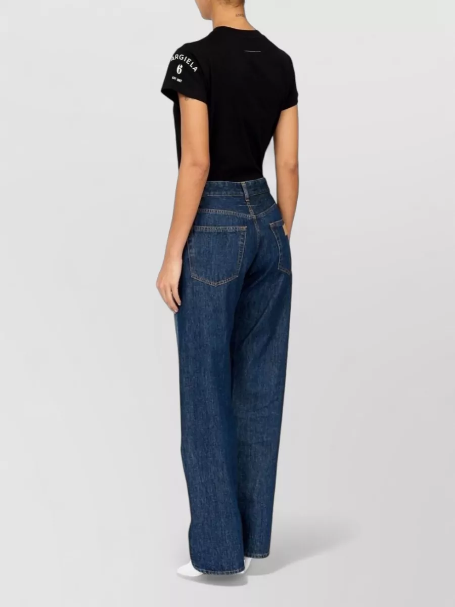 Mm6 Maison Margiela Denim Barrel Jeans